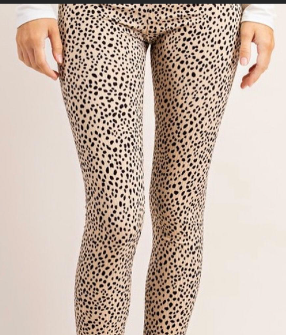 Cheetah Print Leggings