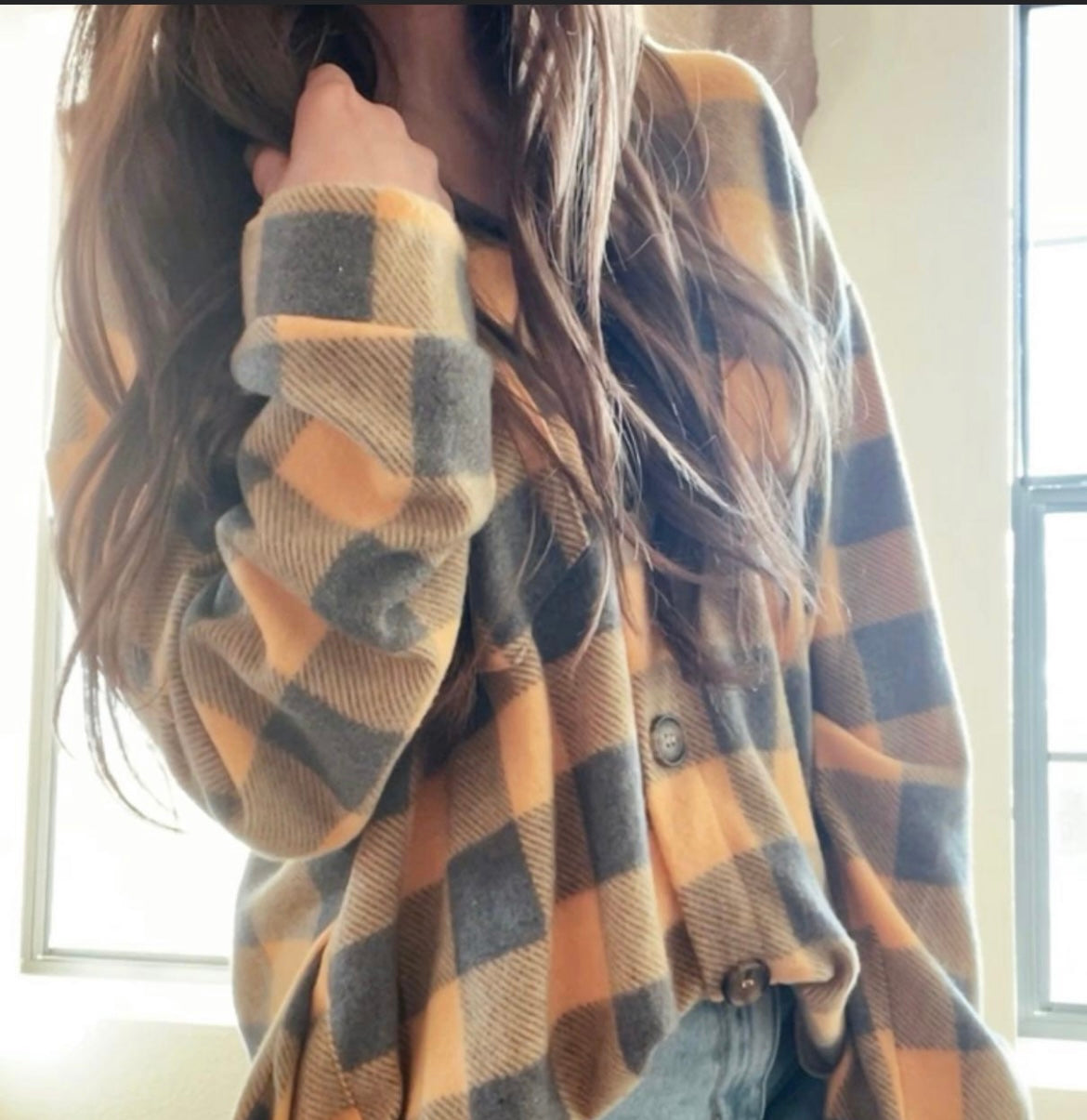 Plaid Top