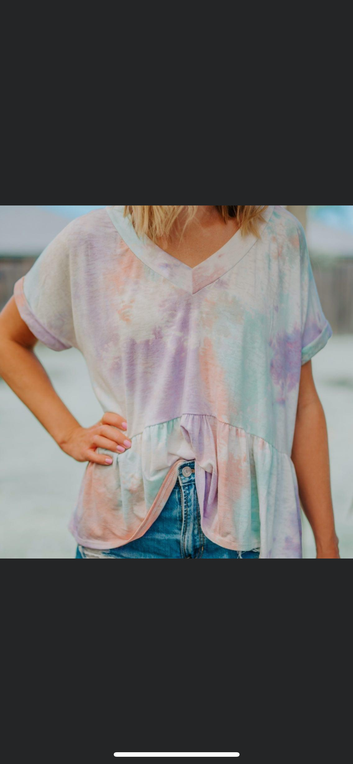 Tie Dye Blouse